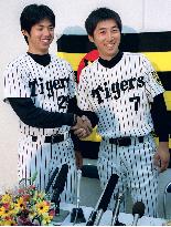 Hanshin's Igawa, Imaoka grab 1st monthly MVP awards